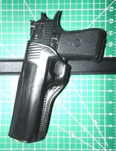 Tagua CDH3-981 LH Leather CROSSDRAW Holster Magnum Research IWI Desert Eagle 6" - Picture 1 of 12