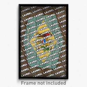 Laurel Delaware Poster (DE City Souvenir 11x17 Town Print) - Picture 1 of 1