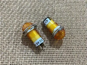 4pcs 16mm Screw Mount Vintage Style Pilot Indicator Jewel Light for Guitar Power - Picture 1 of 1
