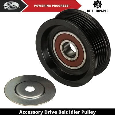 Para Peterbilt 387 2008 14,6 L L6 correa de transmisión diésel polea loca puertas del alternador Foto 1 de 4