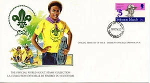 SCOUTISMO NELLE ISOLE SALOMONE 1982 FDC1745 - Foto 1 di 1
