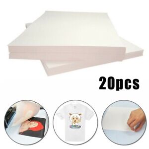 Easy to Use Sublimation Paper for Polyester Cotton T Shirt Printing Pack of 20