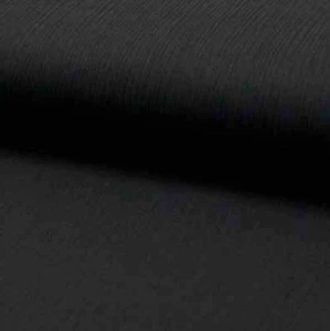 1 metro YORYO Ropa Tela Viscosa Negro Decoración Artesanía Patchwork Chifón - Imagen 1 de 3