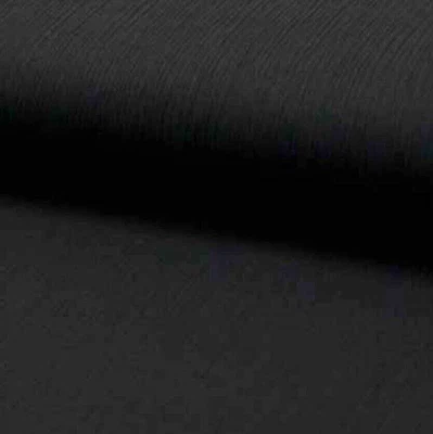 1 Meter YORYO Bekleidung Stoff Viskose schwarz Deko Basteln Patchwork Chiffon - Bild 1 von 3
