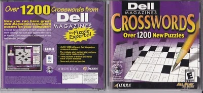 Dell Magazines Crosswords: Over 1200 New Puzzles (PC, 2002) *COMPLETE* - Image 1 of 2