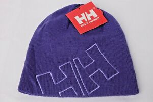 Helly-Hansen Kids /& Baby K Outline Beanie Outline Knitted Hh Iconic Logo Brand Beanie