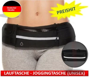 wasserfeste Lauftasche – Joggingtasche – Bauchtasche für Sport/Freizeit -schwarz - Bild 1 von 6