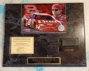 Dale Earnhardt Jr #8 Racing Great Wall Plaques Authentic Race Tire Winston Cup - Picture 1 of 12