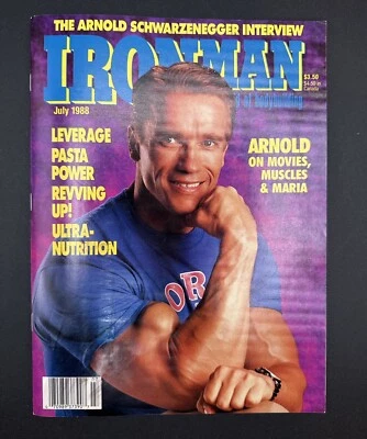 IRON MAN Magazine  JULY 1988  ARNOLD SCHWARZENEGGER INTERVIEW (read) - Image 1 of 4
