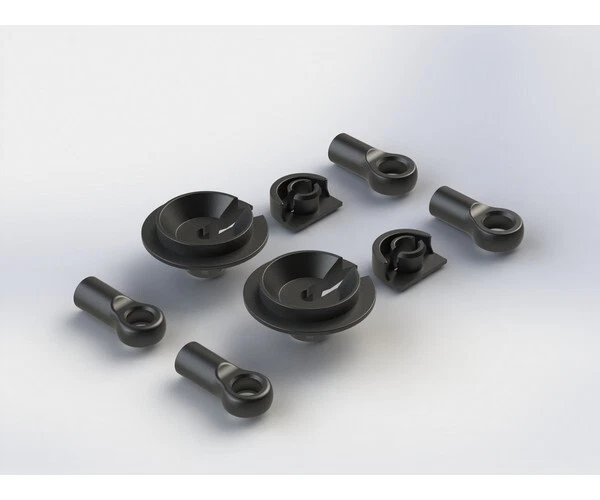 Arrma AR330338 Dämpfer Kugelpfanne Set (2) NERO - Bild 1 von 1