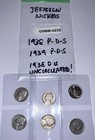 New ListingU.S. Coin Blowout: Jefferson Nickel Lot 1938 P-D-S & 1939 P-D-S Cobm-4232