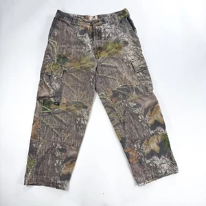 Mossy Oak Explorer Medium Midweight Cargo Pants Camo Flap Pocket Cotton - Bild 1 von 13