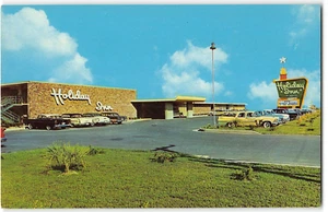 Holiday Inn, Laredo, Texas Roadside Motel 1960er Vintage Postkarte - Bild 1 von 2