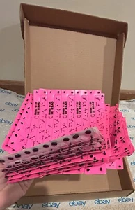 210 Visa Band Secur-Ticket Armbänder - Day Glow Pink über 21 Alter geprüft - Bild 1 von 7