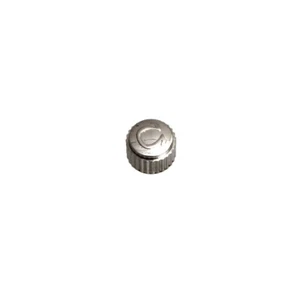 Omega Seamaster Krone Edelstahl Durchmesser 3.4 Höhe 2.4 Tubus 2.0 TAP 0.9 NOS - Bild 1 von 3