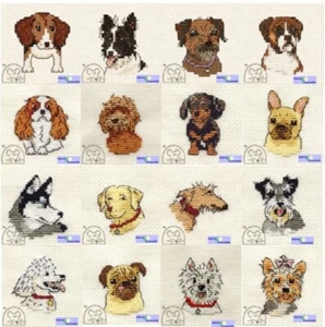 Mouseloft Mini Cross Stitch Kits - Paw Prints Collection - 15% Off For 3 or More - Picture 1 of 47