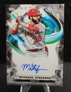 2023 Topps Inception AUTO /299 Michael Stefanic RC AUTO - Los Angeles Angels - Picture 1 of 2