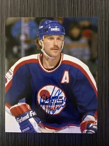 LAURIE BOSCHMAN WINNIPEG JETS NHL Signed Autographed 8x10 Photo WITH PROOF C - Picture 1 of 4