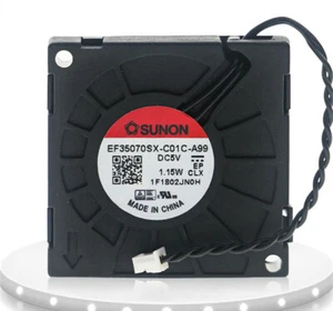 SUNON EF35070SX-C01C-A99 5V 1.15W 7800RPM 25.8dBA 3507 3.5CM Blower Fan - Picture 1 of 8