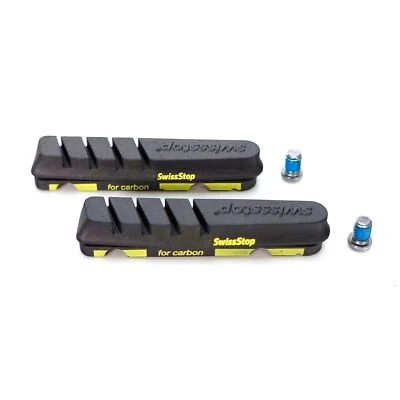 2 - 4pcs SwissStop Flash Evo Black Prince Carbon Rim Brake Pads fit Shimano Sram
