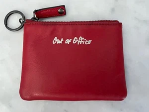 REBECCA MINKOFF ROT LEDER BETTY TASCHE -- "AUS DEM BÜRO" - Bild 1 von 4