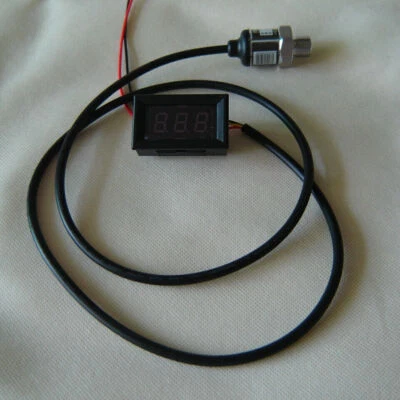 Small panel mounting Pressure gauge Accu pneumatic shock digital pressure gauge - Photo 1/4