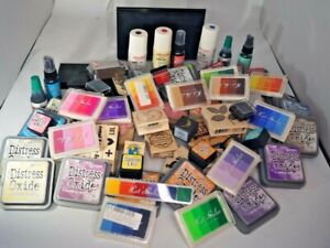 Lots of Craft Stamps Ink & Ink Pads 