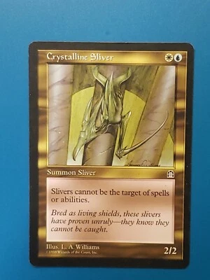 MTG Crystalline Sliver Stronghold  Regular Uncommon - Image 1 of 4