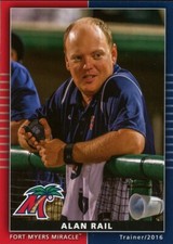 2016 Grandstand Fort Myers Miracle ALAN RAIL RC TWINS TRAINER