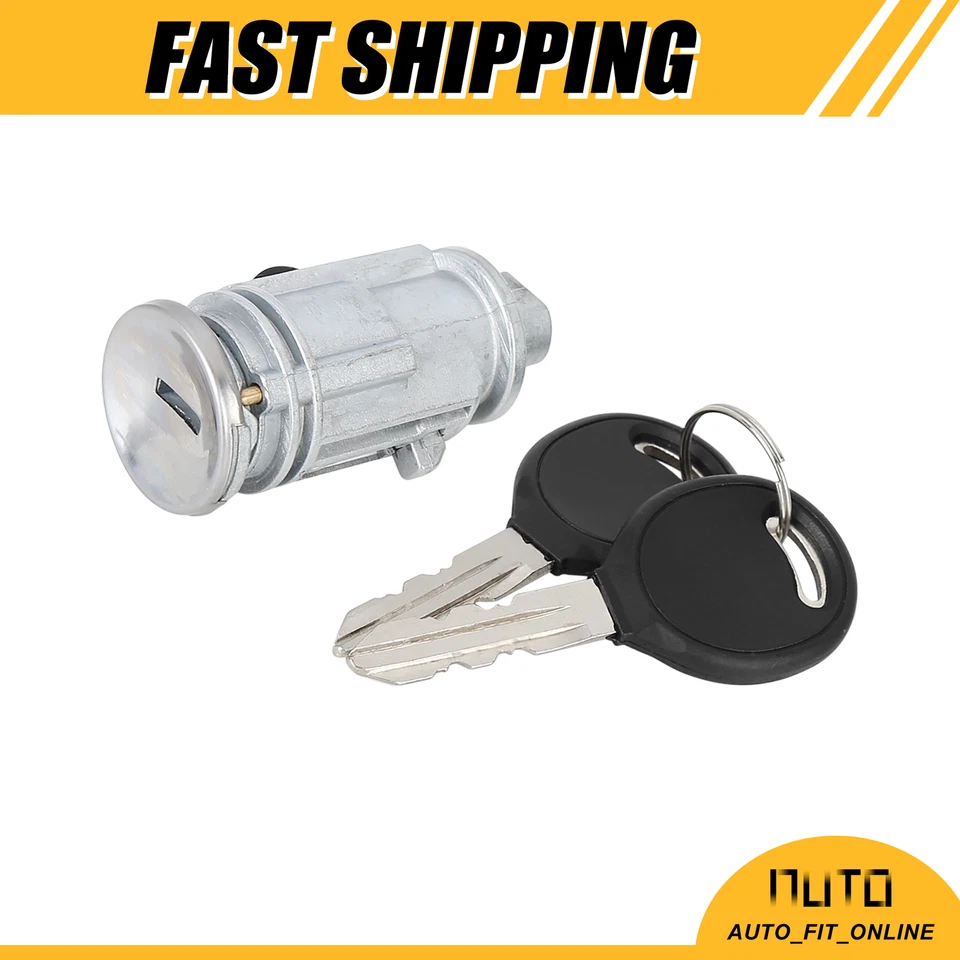 Cilindro de bloqueo de interruptor de encendido con 2 llaves individuales personalizadas para Chrysler para Dodge Foto 1 de 4
