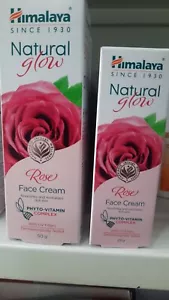 1 Pc Himalaya NATURAL GLOW ROSE FACE CREAM 50 gm New Launch - Picture 1 of 2