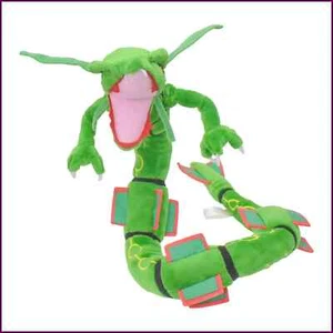 Rayquaza Drache grün Baumwolle weich Stofftier Anime Sammlerstück Plüschtiere Geschenk - Bild 1 von 18