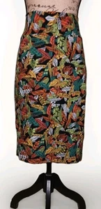 LuLaRoe -  Vibrant Tropical Wide Waist "Cassie" Pencil Skirt - Womens Size XL - Picture 1 of 4