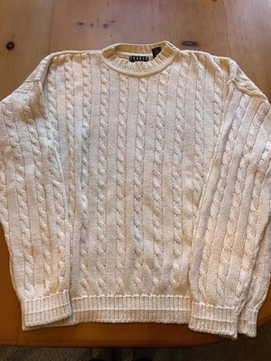 Men’s Cable Knit Sweater By Trader Bay. XL Long Sleeved - Image 1 of 2