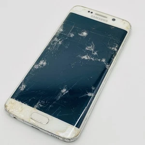 Samsung Galaxy S6 Edge SM-G925F Defekt Ersatzteile Display Backcover gesprungen - Bild 1 von 13