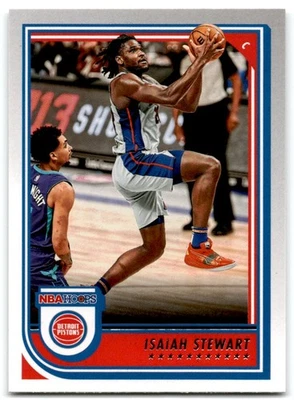 2022-23 Panini Hoops Isaiah Stewart Detroit Pistons #63 - Image 1 of 2