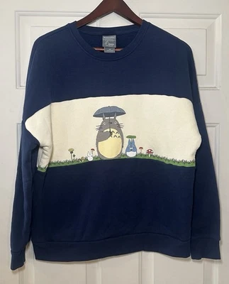 Her Universe Studio Ghibli My Neighbor Totoro Sweatshirt Size XS Navy Crew - Image 1 of 4