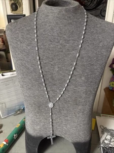 Rosenkranz Halskette Grau 4 Stück - Bild 1 von 4