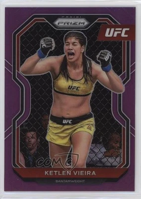 2021 Panini Prizm UFC Purple Prizm /149 Ketlen Vieira #85 - Image 1 of 2