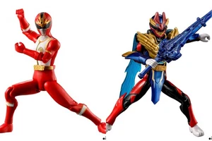 PSL No.1 Sentai Gozyuger Action Hero Tegasord Gozyu Wolf & Ryu Ranger set Bandai - Imagen 1 de 15