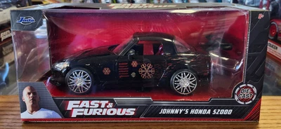 Honda S2000 Johnny's Fast & Furious escala 1:24 Jada en negro Foto 1 de 4