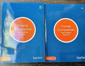 📚🆕⚖️ 2025-2026 Barbri FLORIDA Bar Exam Course Companion ~~2 Vol Set 👍😎 - Bild 1 von 2