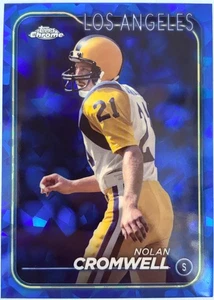 2024 Topps Chrome Sapphire Edition #105 Nolan Cromwell Los Angeles Rams - Picture 1 of 2