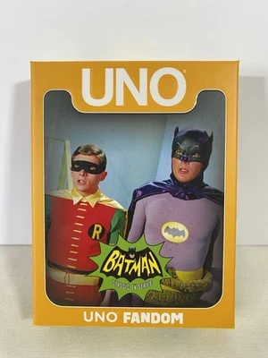 Uno Fandom Batman Classic TV Series Deck Mattel Creations Uno Game Card set - Image 1 of 2