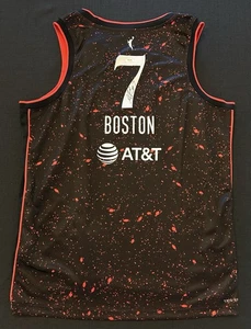 Aliyah Boston Signed Authentic Stranger Things Jersey Autographed Auto PSA COA - Picture 1 of 5