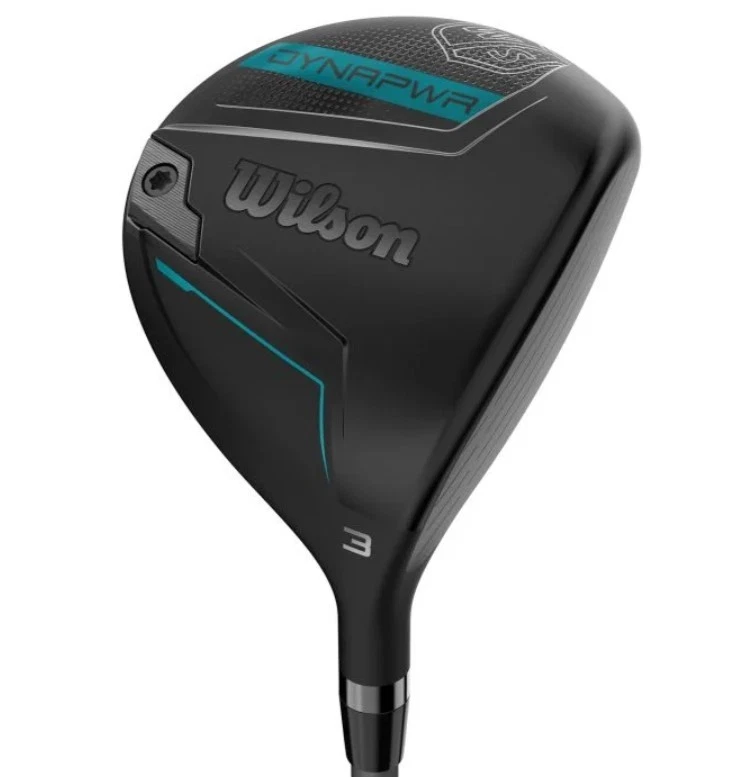 Women Wilson DynaPower 21.5* 7 Wood Ladies Project X EvenFlow Green 45 Mint - Image 1 of 4