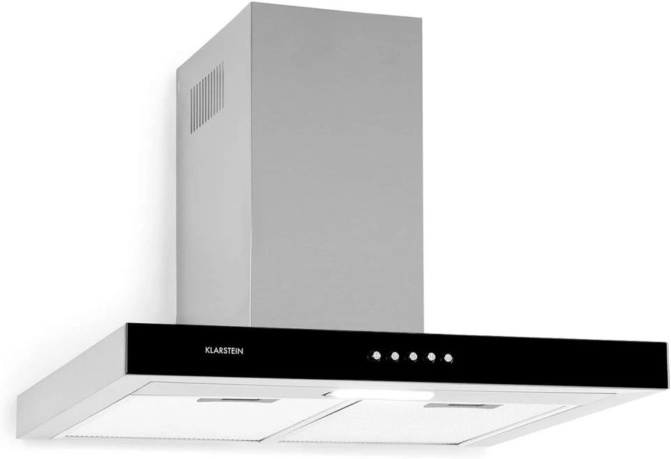 Darya - Cappa Aspirante a Parete, Classe A, 60 Cm, Scarico: 310 M³/H, 2 Filtri A - Immagine 1 di 4