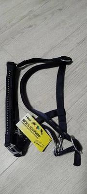 Halfter HKM New Crystal Größe Full Size Dunkelblau Strasssteine  - Bild 1 von 3