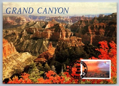 #C135 Grand Canyon Airmail FDC Maxi Card - Image 1 of 2