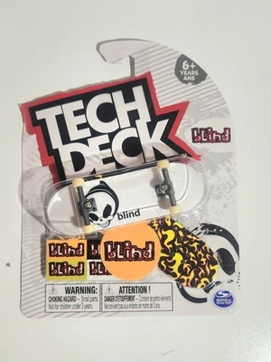Tech Deck Blind Skateboards OG Hooded Reaper With Grip Tape & Stickers Rare  - Image 1 of 3